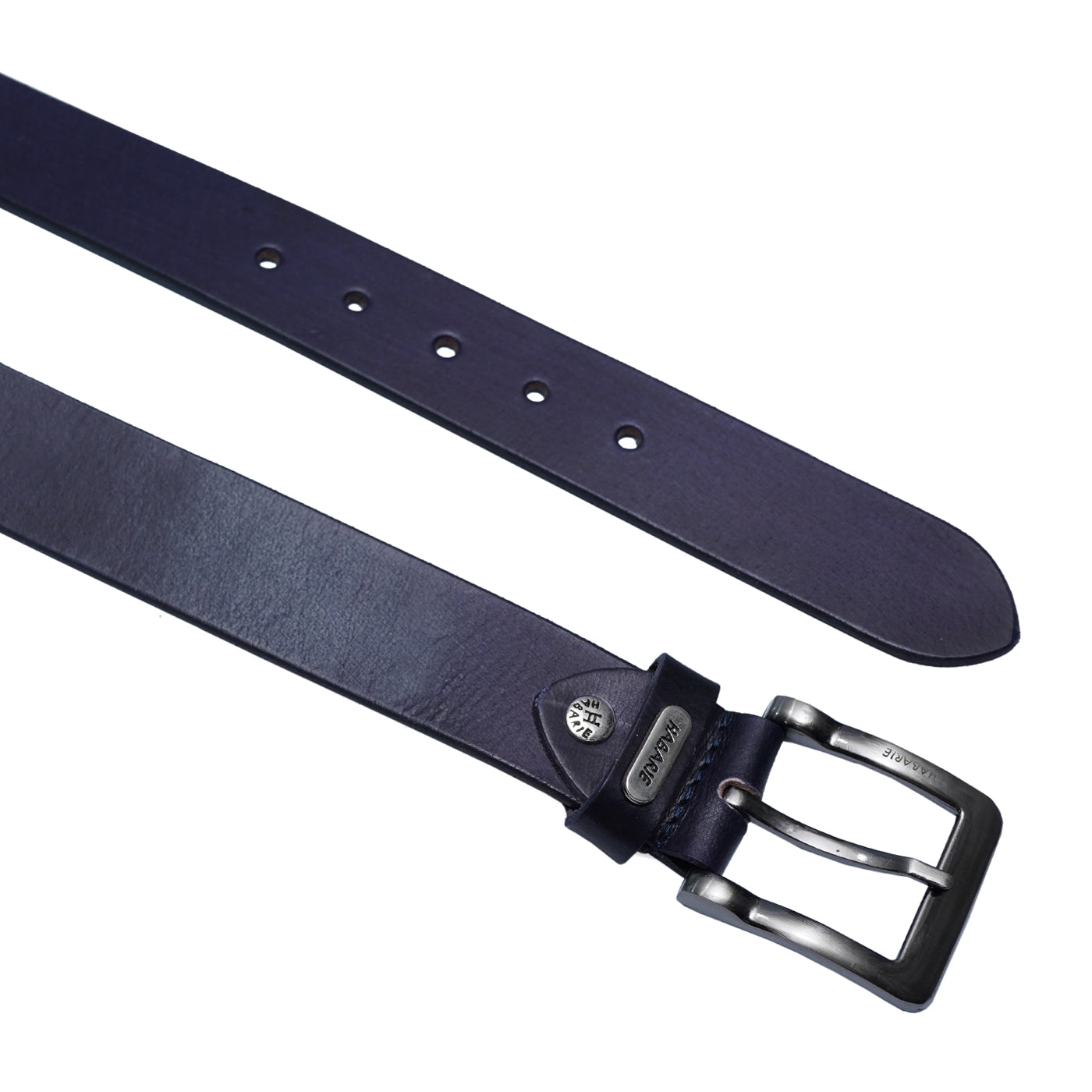 Premium Leather Handmade Classic Belt 703-BLUE