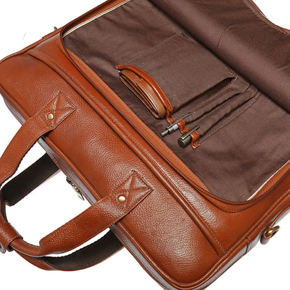 MERLIN'S LAPTOP BAG 209 TAN