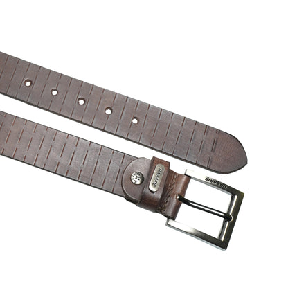 Knife Cut Belt 722-Brown