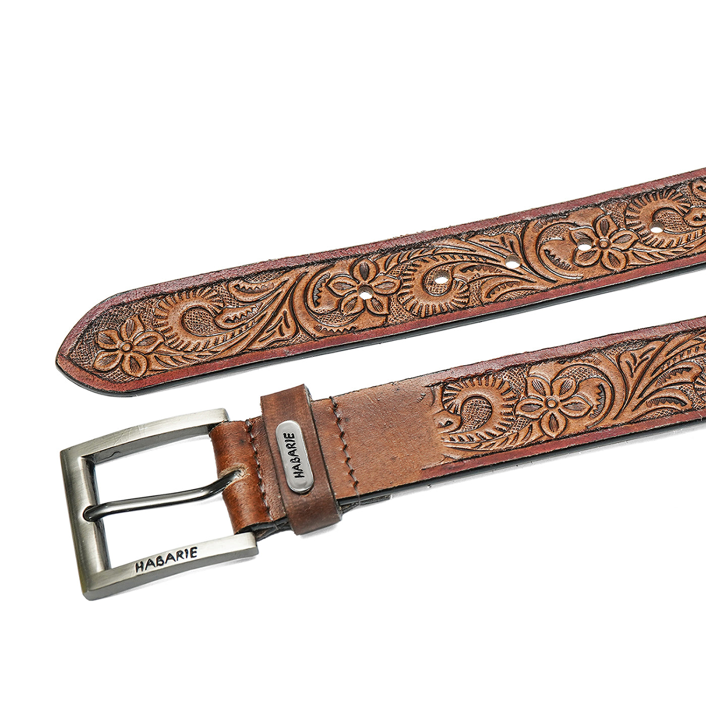 HAND-CARVED Premium Leather Belt 736