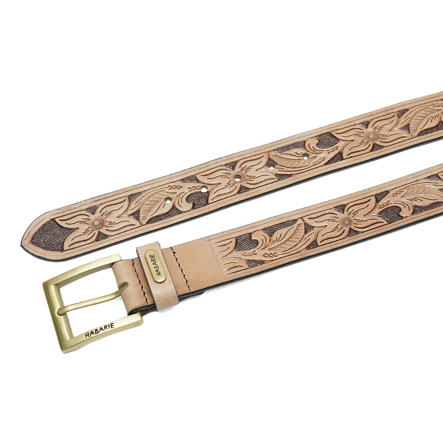 HAND-CARVED Premium Leather Belt 738