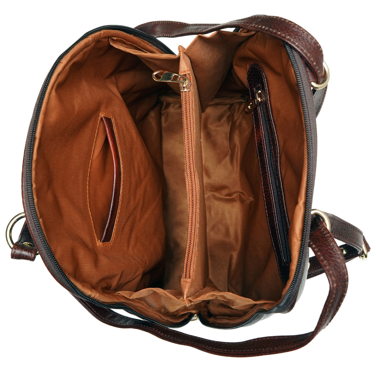 2 in 1 COLLEGE/OFFICE BACKPACK 401-BROWN