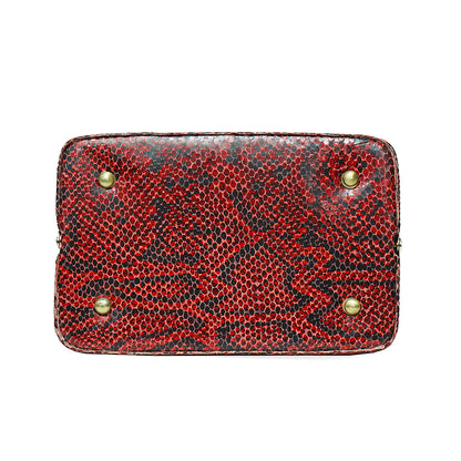 Bay Biss Sling Bag Snake Print 612-RED