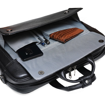 MERLIN LAPTOP BAG 206-BLACK