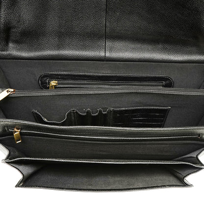 RUSSELL LAPTOP BRIEFCASE 203-BLACK