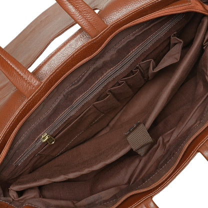 NORMAN 02 LAPTOP BAG 205-TAN