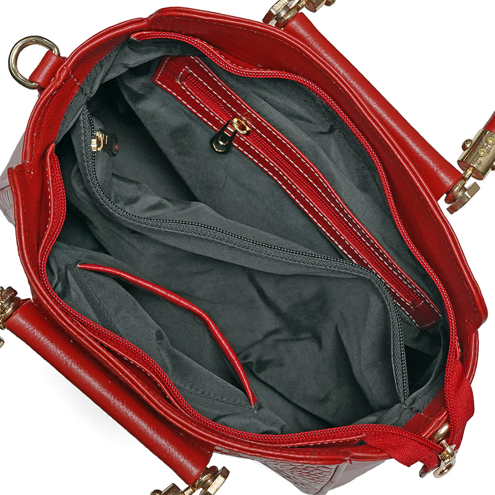 MISKEY HAND BAG 026-Red