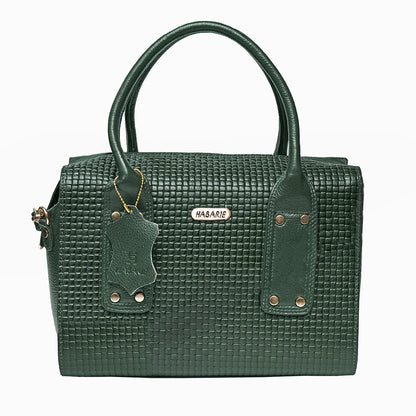 CLASSIC CARRYALL HAND BAG 022-Green